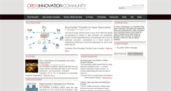 Desktop Screenshot of openinnovation.net