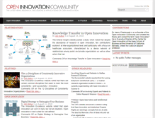Tablet Screenshot of openinnovation.net