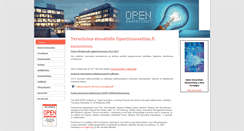 Desktop Screenshot of openinnovation.fi