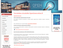 Tablet Screenshot of openinnovation.fi